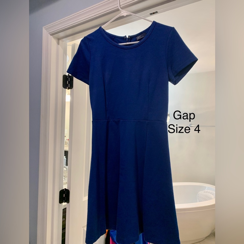 GAP blue dress